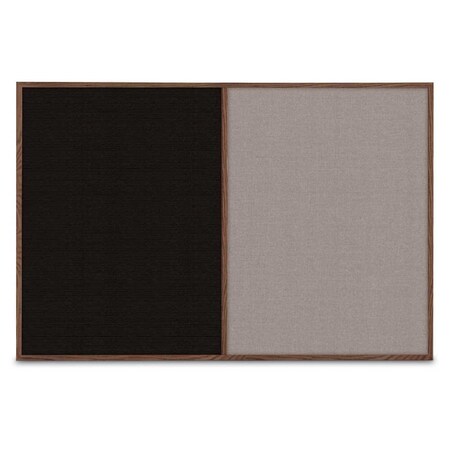 United Visual Products Slim Style Indoor Enclosed Radius Corkbo UVRDS23SB-BRONZE-CLOUD